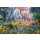 Schmidt Spiele 56495 Dinos, Puzzle-Box, 2x60, 2x100 Teile im Metallkoffer