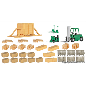 KIBRI 38628 - H0 Deko-Set Transport