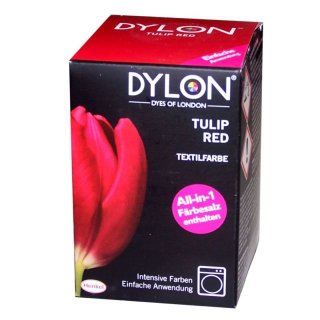 DYLON Maschine Farbstoff 350g Salz Enthalten! Tulpe Rot