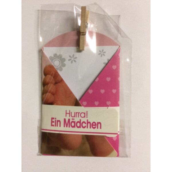 Hurra! ein Mädchen