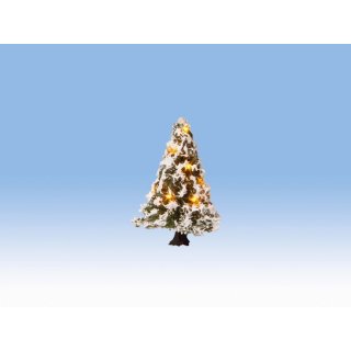 NOCH ( 22110 ) Beleuchteter Weihnachtsbaum mit 10 LEDs, H0,TT,N,Z