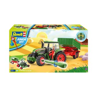 Revell 00817 Traktor & Anhänger mit Figur Maßstab 1:20 