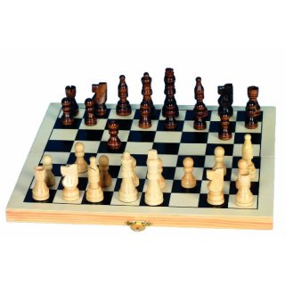 PIATNIK 639692 - Klassisches Spiel ECO Schach aus Holz