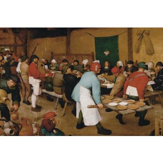 PIATNIK 548345 - PUZZLE 1000 T. Bauernhochzeit - Bruegel d.Ä.