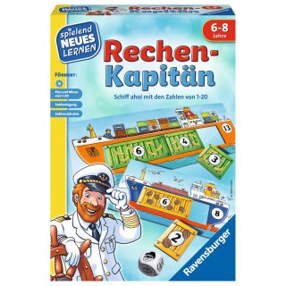 Ravensburger 24972 Rechen-Kapitän Lernspiel