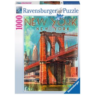 Ravensburger 1000 Teile - 19835 Retro New York