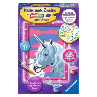 Ravensburger 29609 CreArt Einhorn - Malen nach Zahlen