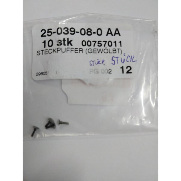 FLM-(00757011) STECKPUFFER (GEWÖLBT)