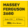 Heller 81402 - Massey Ferguson 2680  1:24