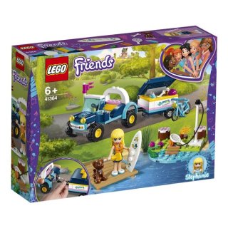 LEGO Friends 41364 Stephanies Cabrio mit Anhänger