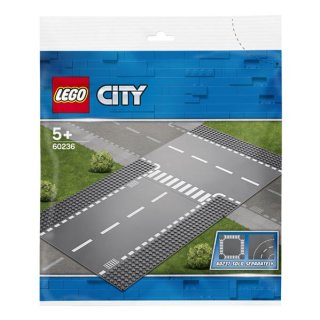 LEGO City 60236 Gerade und T-Kreuzung
