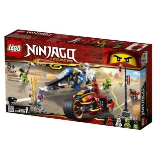 LEGO NINJAGO 70667 Kais Feuer-Bike & Zanes Schneemobil