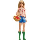 MATTEL GCK68 - Barbie Farm Barbie Puppe