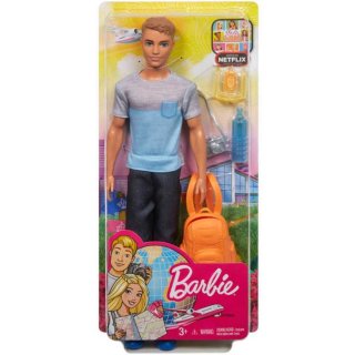 MATTEL FWV15 Barbie „Reise“ Ken Puppe