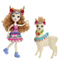 MATTEL FRH42 - Enchantimals Themenpack Lluella Llama & Fleecy