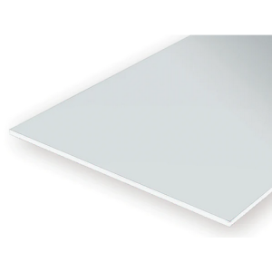 evergreen 009901 Rote Polystyrolplatten, 2 Stück, 0,25x152,4x304,8 mm