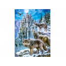 Castorland C-151141-2 Wolves and Castle,Puzzle 1500 Teile