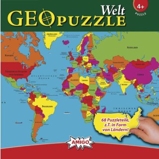 AMIGO 00381 GeoPuzzle - Welt