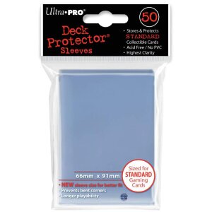 Ultra Pro 82667 Clear Protector pack with 50 transparent...