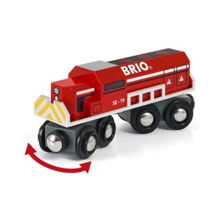BRIO 63386000 - Roter Frachtzug (Special Edition 2019)