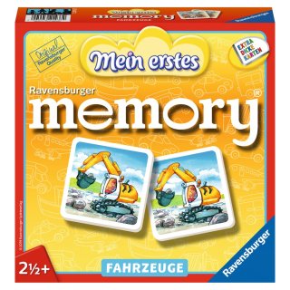 Ravensburger Lustige Kinderspiele - 21437 Mein erstes memory® Fahrzeuge