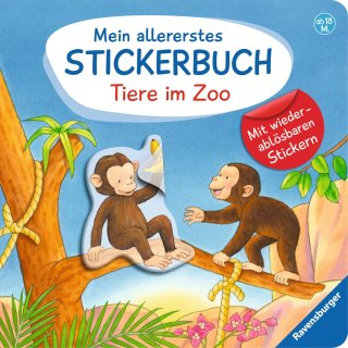 Dal Lago, Stickerbuch: Tiere Zoo