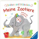 Ravensburger Buch 43777 Drehen und Entdecken Zootiere