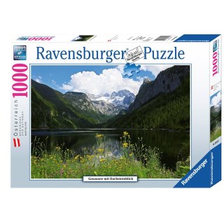 Puzzle Pappe Castorland 500 Teile Hallstatt Salzkammergut See Österreich B-52189 