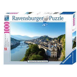 Ravensburger Panorama Puzzle 89347-1000 Pcs. HERBSTSTIMMUNG AM ATTERSEE 