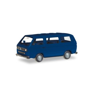 HERPA 013093-002 MiKi VW T3 Bus, ultramarinblau