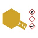 Tamiya  X-12 Blatt-Gold gl&auml;nzend 23 ml