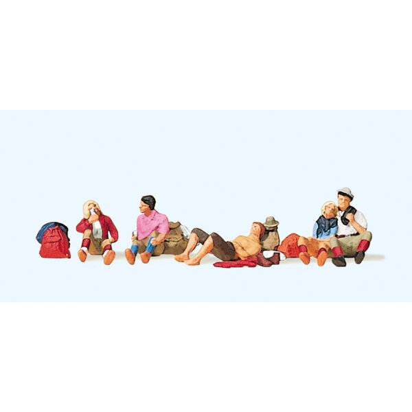 Preiser 10442 - Rastende Wanderer