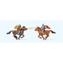 Preiser 24763 - Ritterturnier zu Pferd