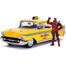 1/24 Taxi mit Deadpool Figur
