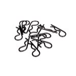 TRAXXAS - TRX3934A - Karo-Clips Heavy Duty schwarz (12)