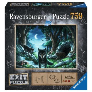 Ravensburger Exit Puzzles 15028 Exit 7: Wolf