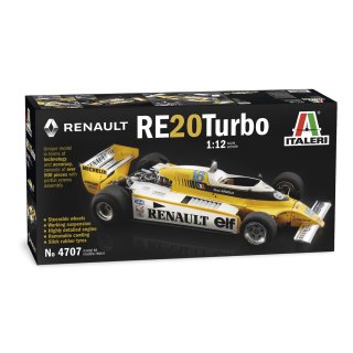 ITALERI 510104707 - 1:12 Renault RE 20 Turbo