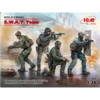 ICM DS2401 - S.W.A.T. Team (4 figures)   1:24
