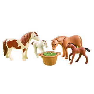 PLAYMOBIL 6534 Ponys mit Fohlen