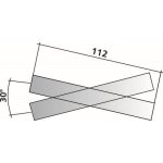 TILLIG 82170 - Kreuzung 30°, Länge 112 mm