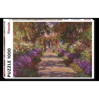 PIATNIK 552144 - PUZZLE 1000 T. Monet - Weg in Monets Garten in Giverny