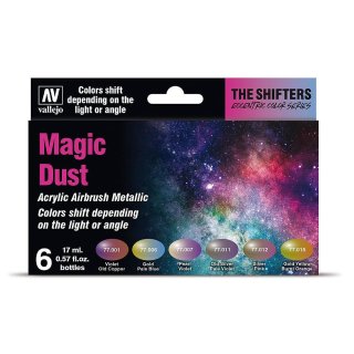 Vallejo 777090 - Farb-Set, Magic Dust