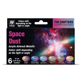 Vallejo 777091 - Farb-Set, Space Dust