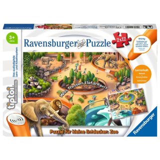 Ravensburger 00051 tiptoi® Puzzle Puzzle für kleine Entdecker: Zoo