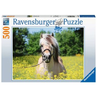 Ravensburger 500 Teile 15038 - Pferd im Rapsfeld