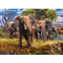 Ravensburger 500 Teile 15040 - Elefantenfamilie