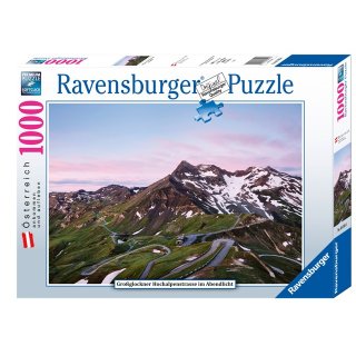 Ravensburger 88195 Puzzle 1000 T. Großglockner Hochalpenstraße i. Abendlicht