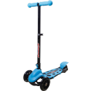 VEDES 73422001 New Sports 3-Wheel Scooter Blau, klappbar,...