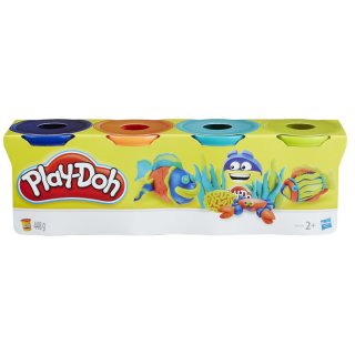 Play-Doh B5517 4er Pack, Knete für fantasievolles und kreatives Spielen