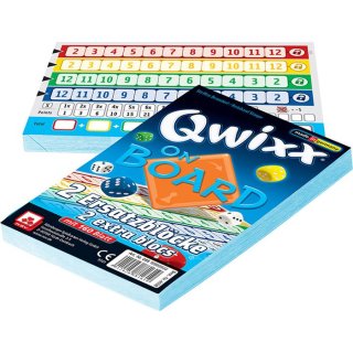 Nürnberger-Spielkarten-Verlag GmbH 4098 Qwixx On Board Zusatzblöcker (2er)
